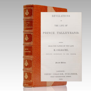 Revelations of the Life of Prince Talleyrand.