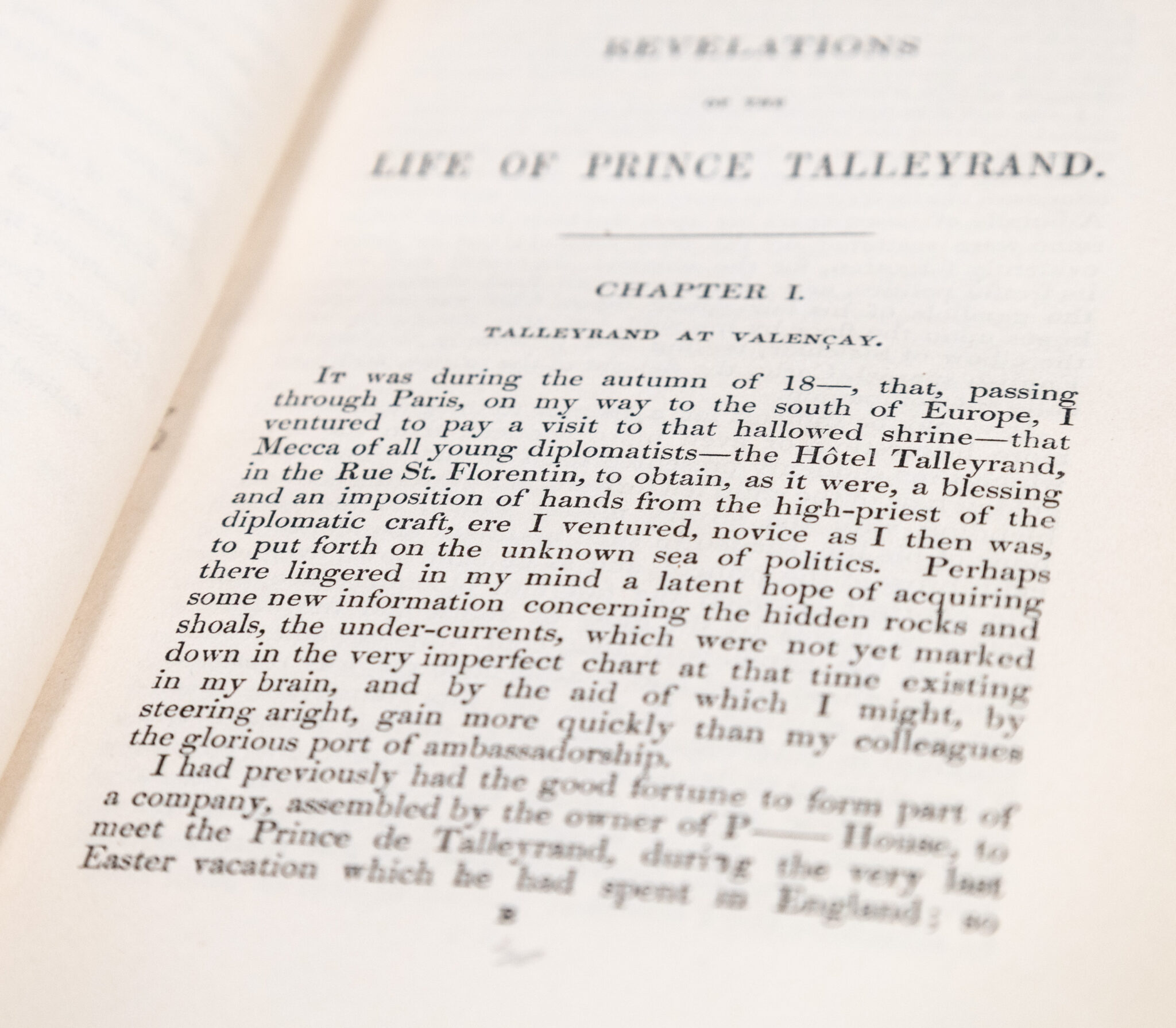 Revelations of the Life of Prince Talleyrand.