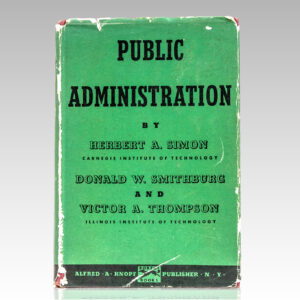 Public Administration.
