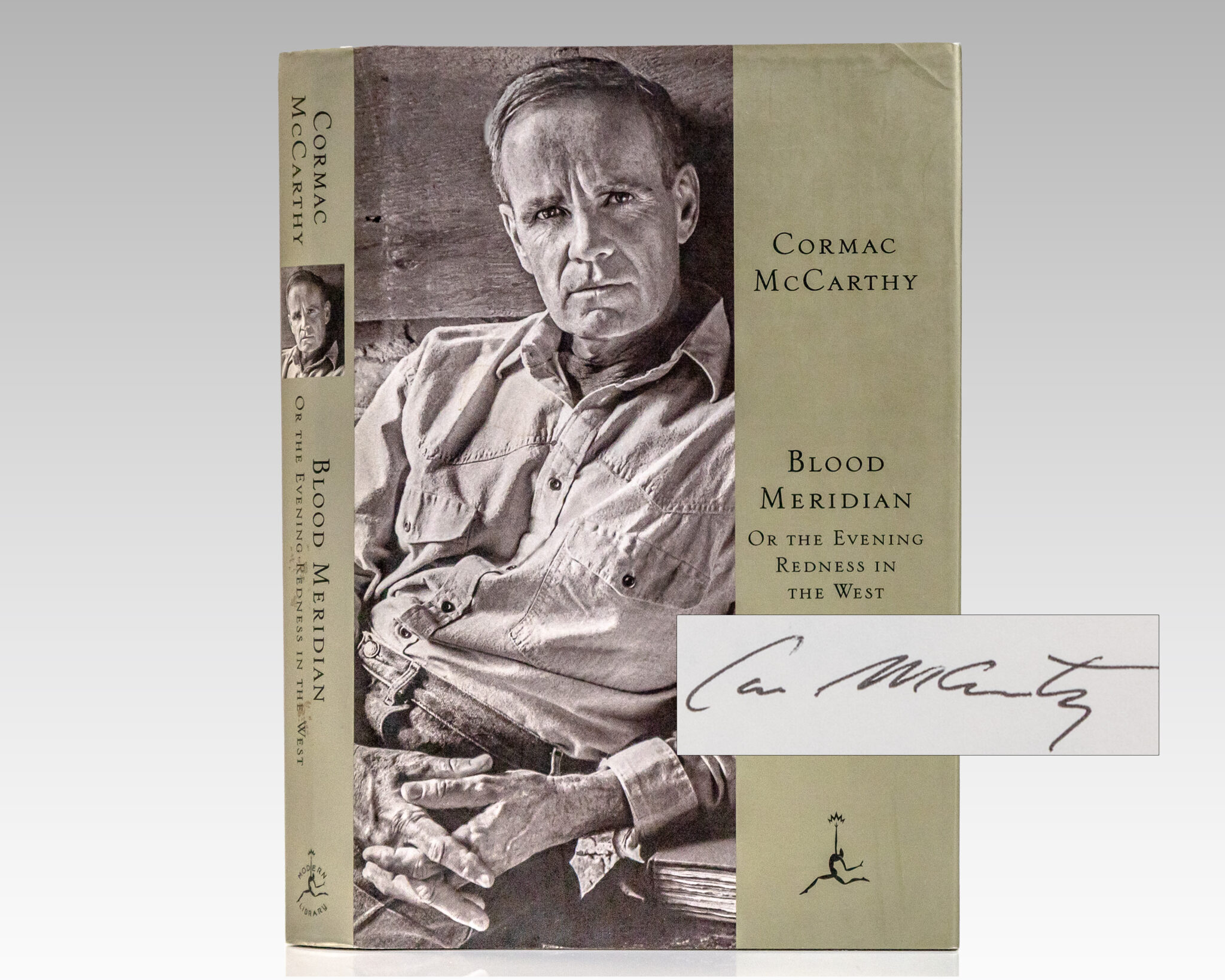 Blood Meridian, or The Evening Redness in the West.