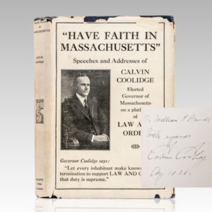 Have Faith in Massachusetts: A Collection of Speeches and Messages.