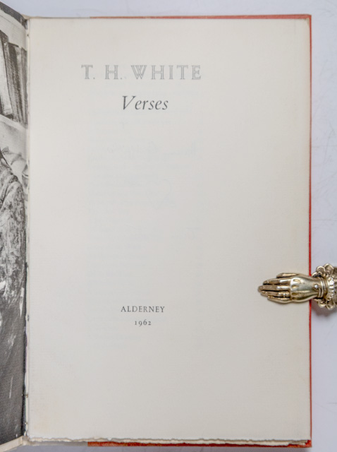 T. H. White Verses.