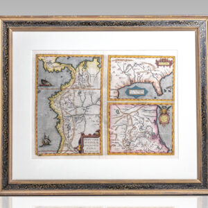 La Florida. [The Earliest Separately Printed Map of Florida from Oretlius' Theatrum Orbis Terrarum].