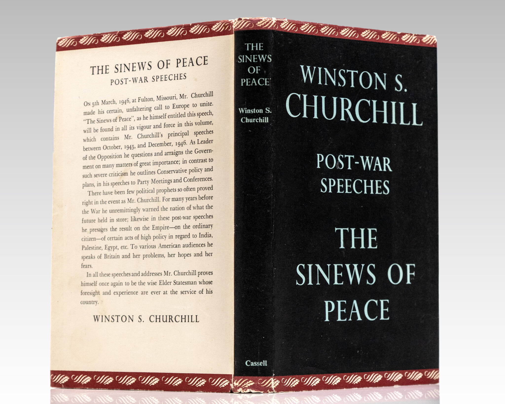 Winston Churchill's Post-War Speeches: The Sinews of Peace, Europe Unite: Speeches 1947 & 1948, In The Balance: Speeches 1949 & 1950, Stemming the Tide: Speeches 1951 & 1952, The Unwritten Alliance: Speeches 1953-1959.