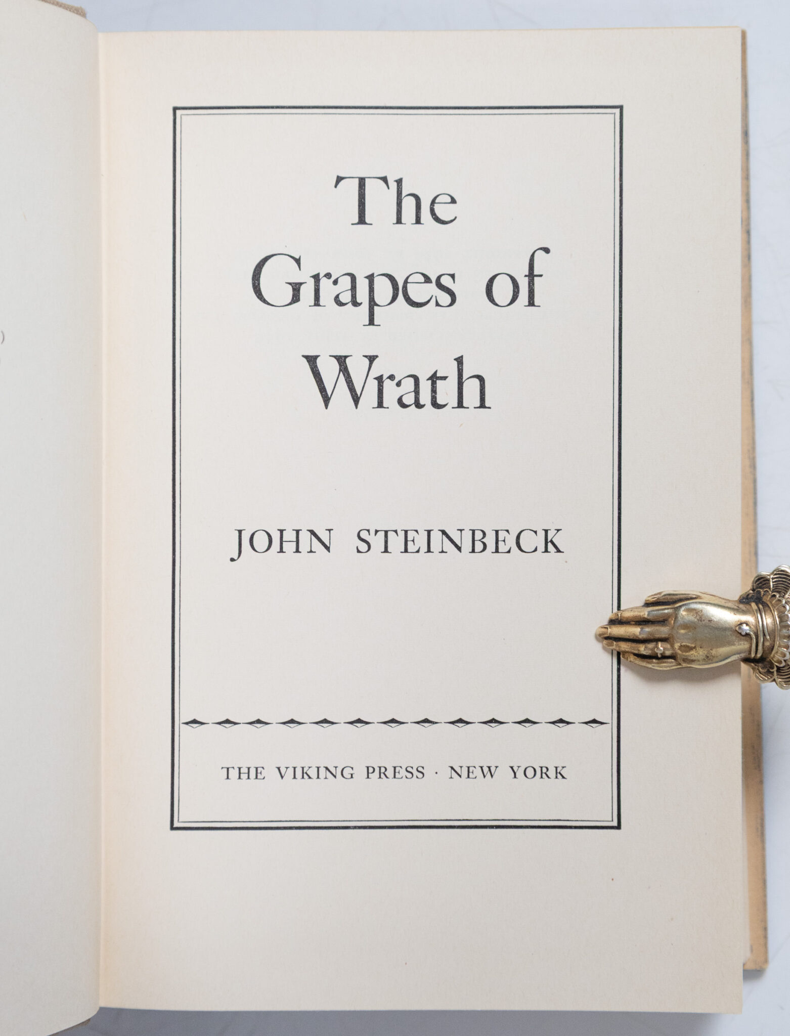 The Grapes of Wrath.