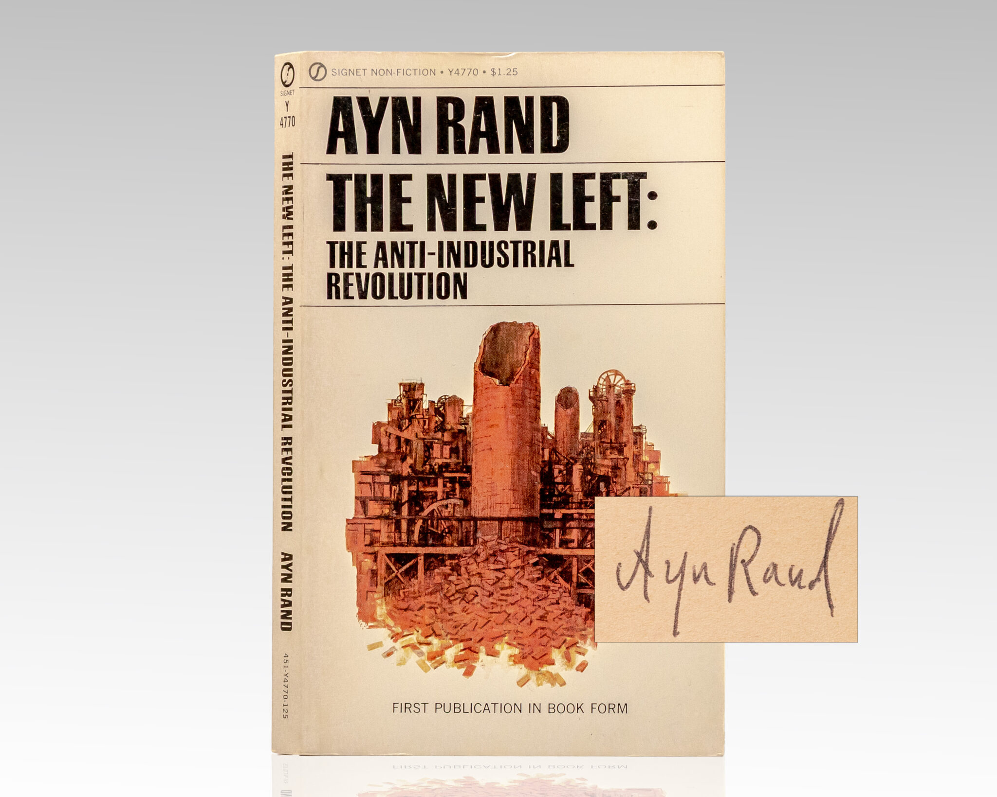 The New Left: The Anti-Industrial Revolution.