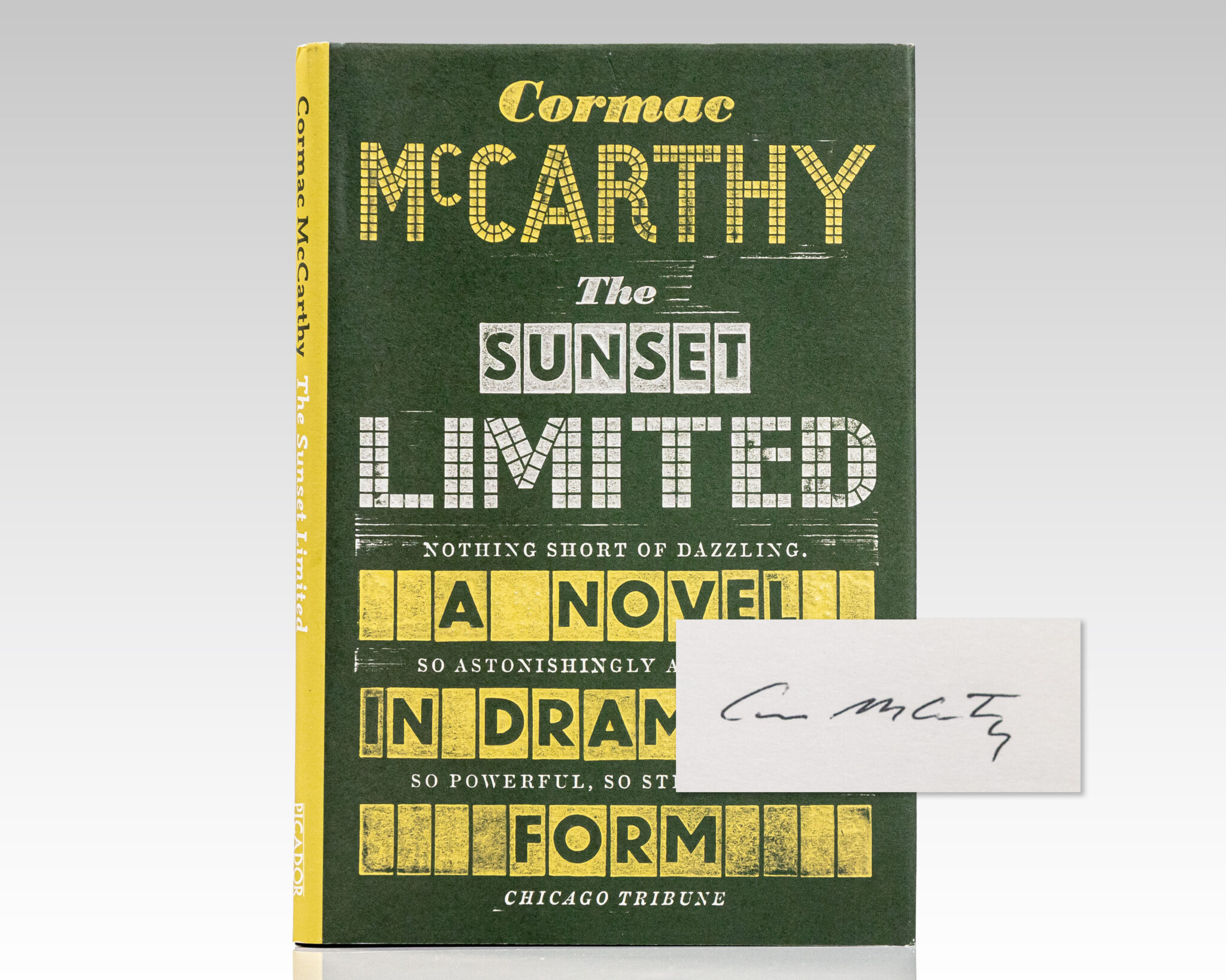 The Sunset Limited: A Novel in Dramatic Form.