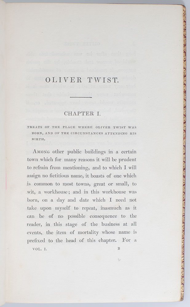 Oliver Twist.