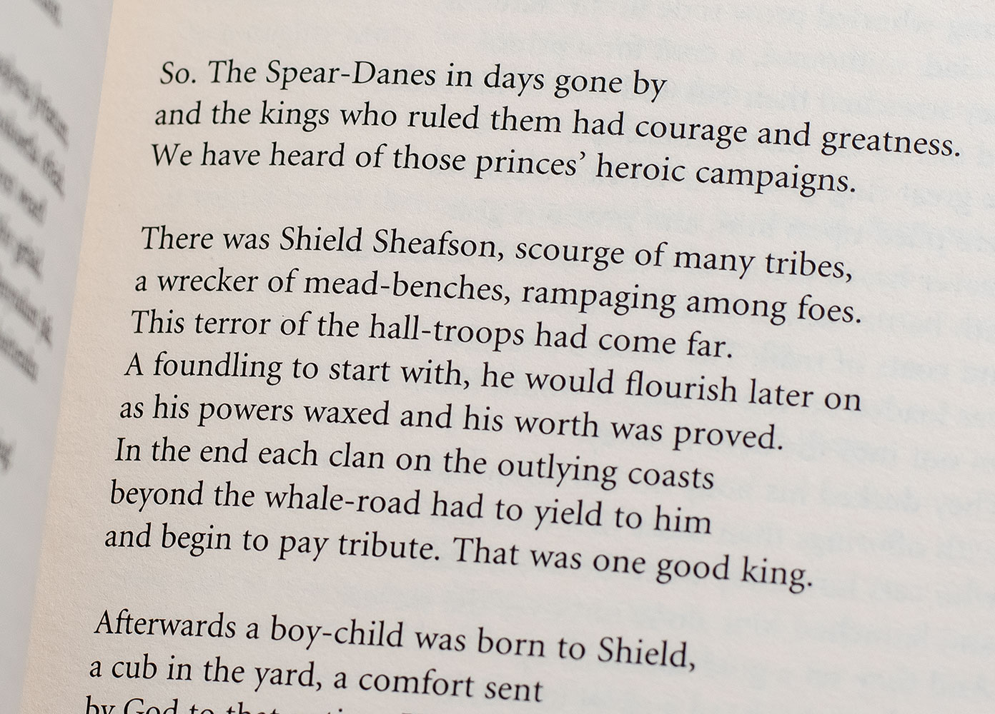Beowulf: A New Verse Translation.
