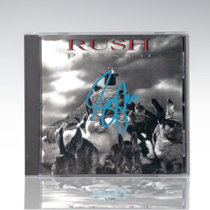 Geddy Lee Signed Presto CD.