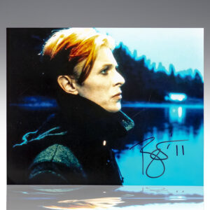 David Bowie Signed Photograph.