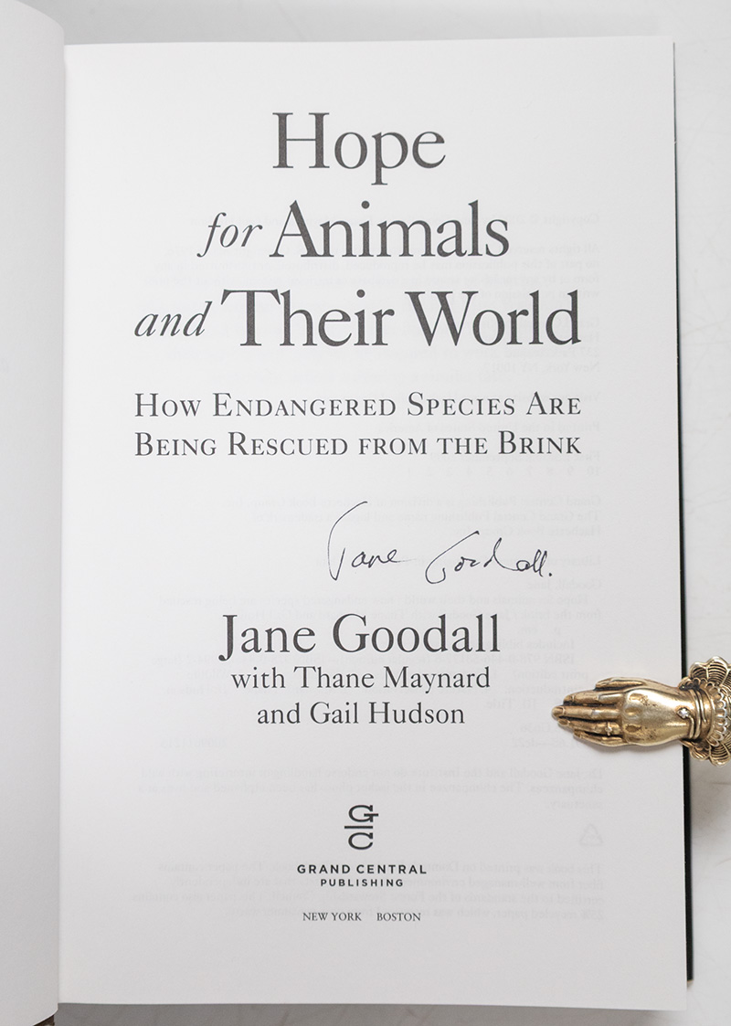Hope For Animals and Their World: How Endangered Species Are Being Rescued from the Brink.