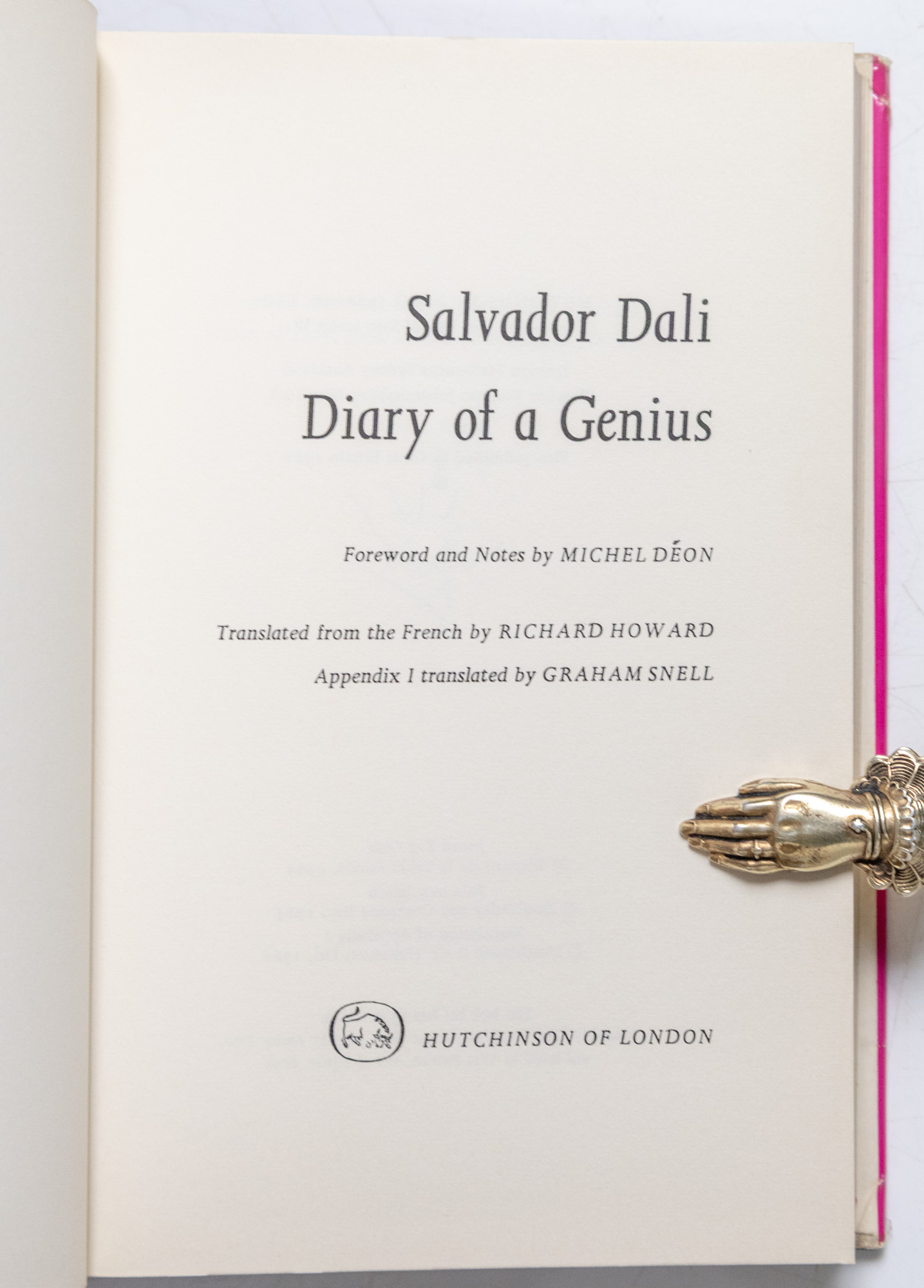 Diary of a Genius.