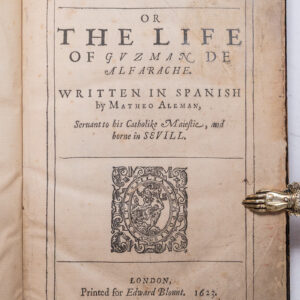 The Rogue: Or The Life of Guzman de Alfarache.
