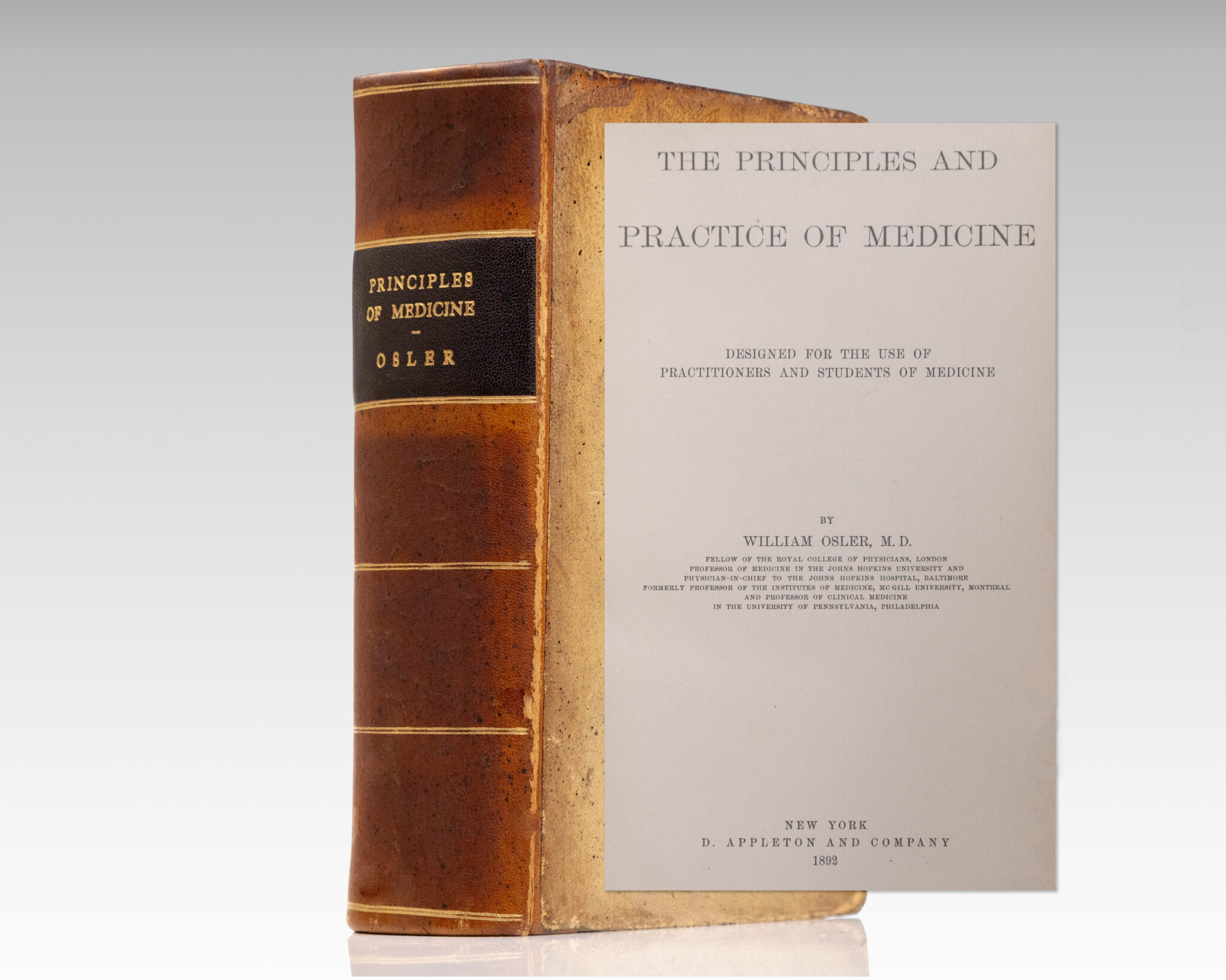 The Principles and Practice of Medicine.