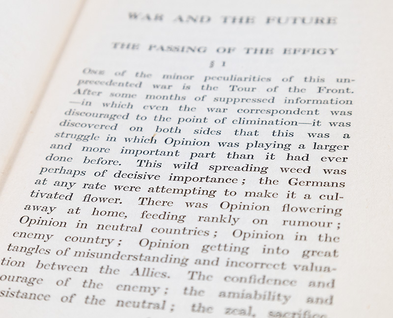 War and The Future: Italy, France and Britain at War.