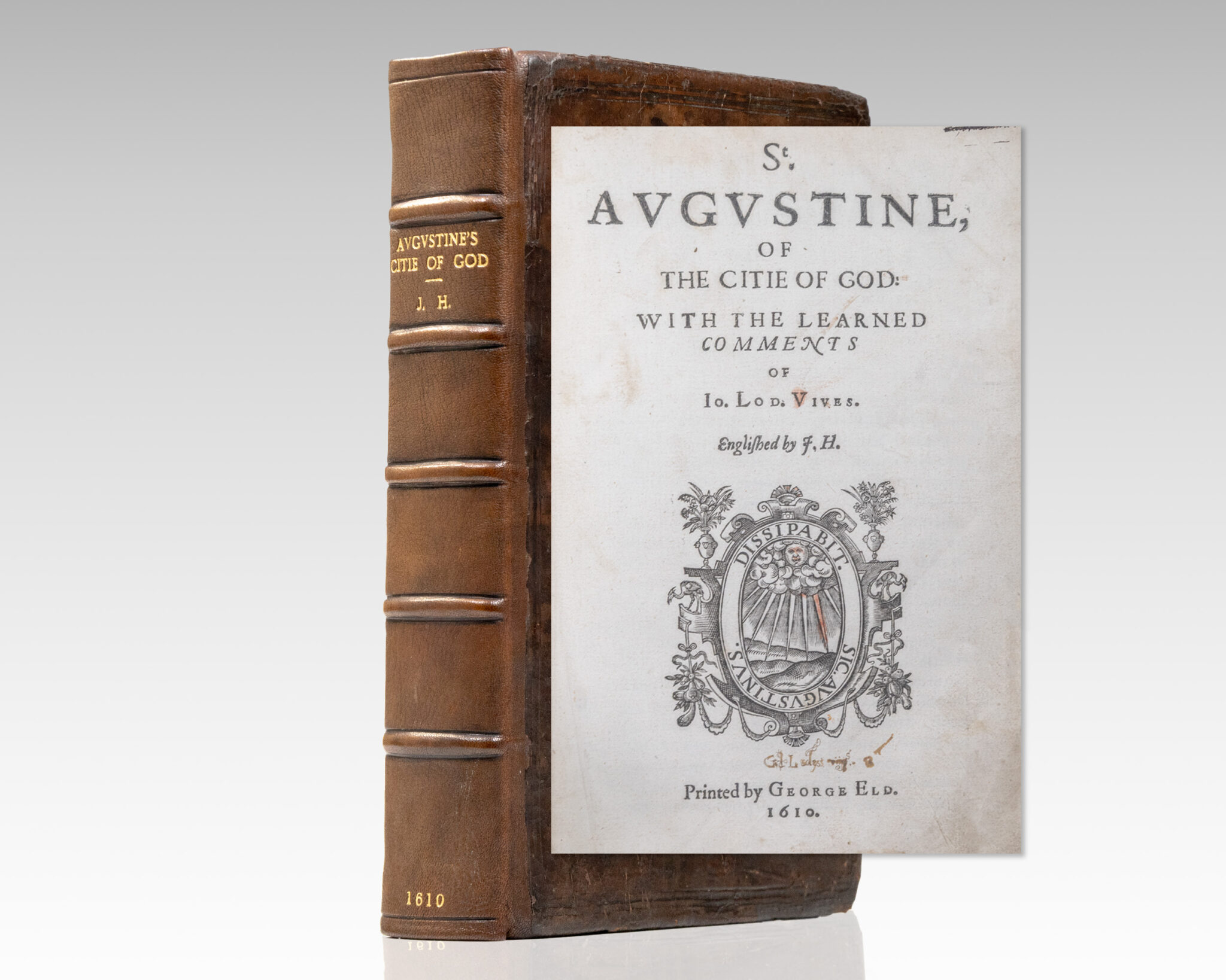 Of the Citie of God: With the Learned Comments of Jo. Lod. Vives.