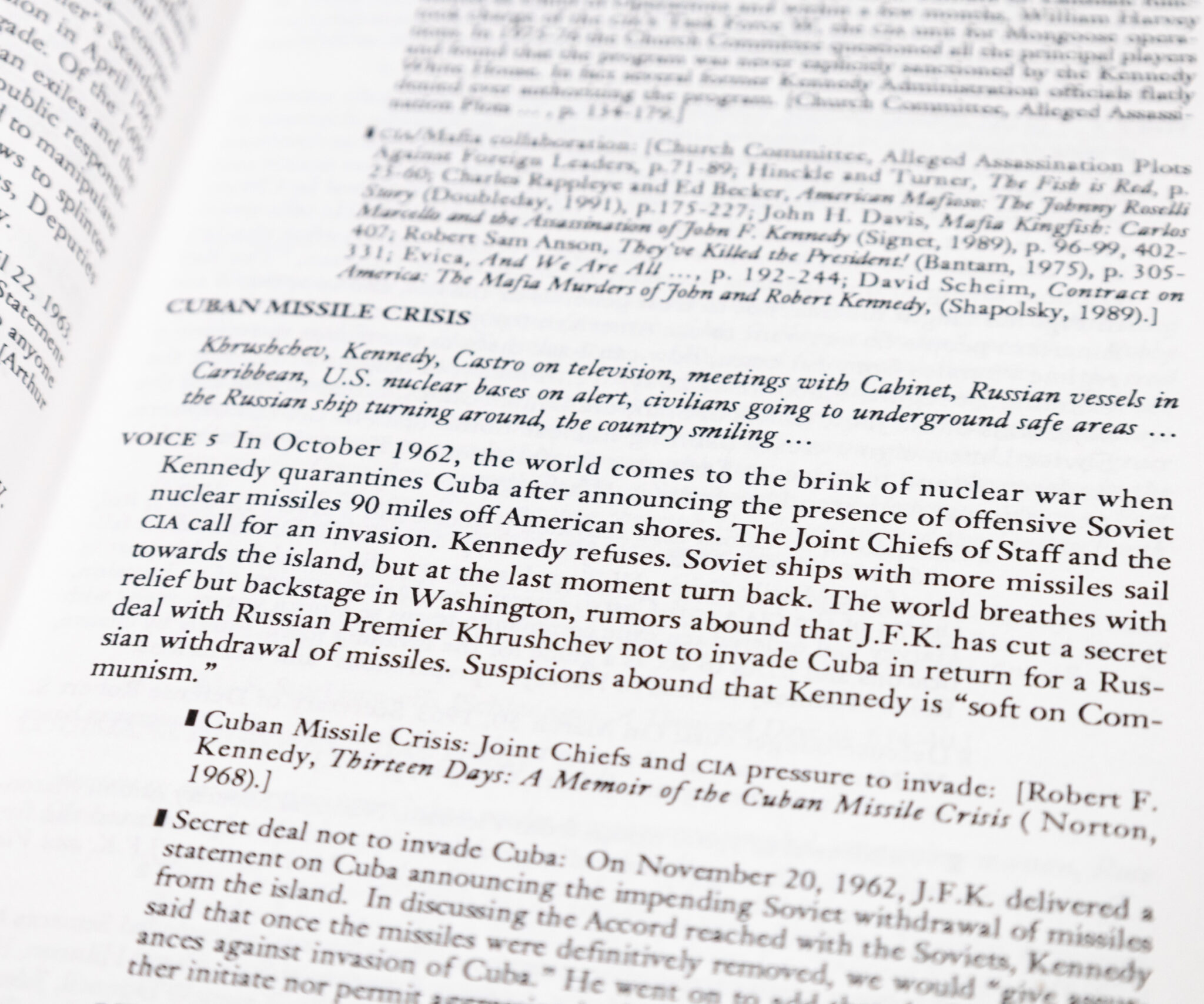 JFK: The Documented Screenplay.