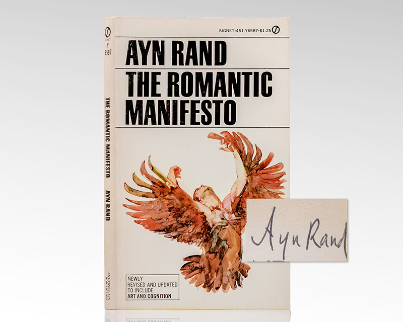 The Romantic Manifesto: A Philosophy of Literature.