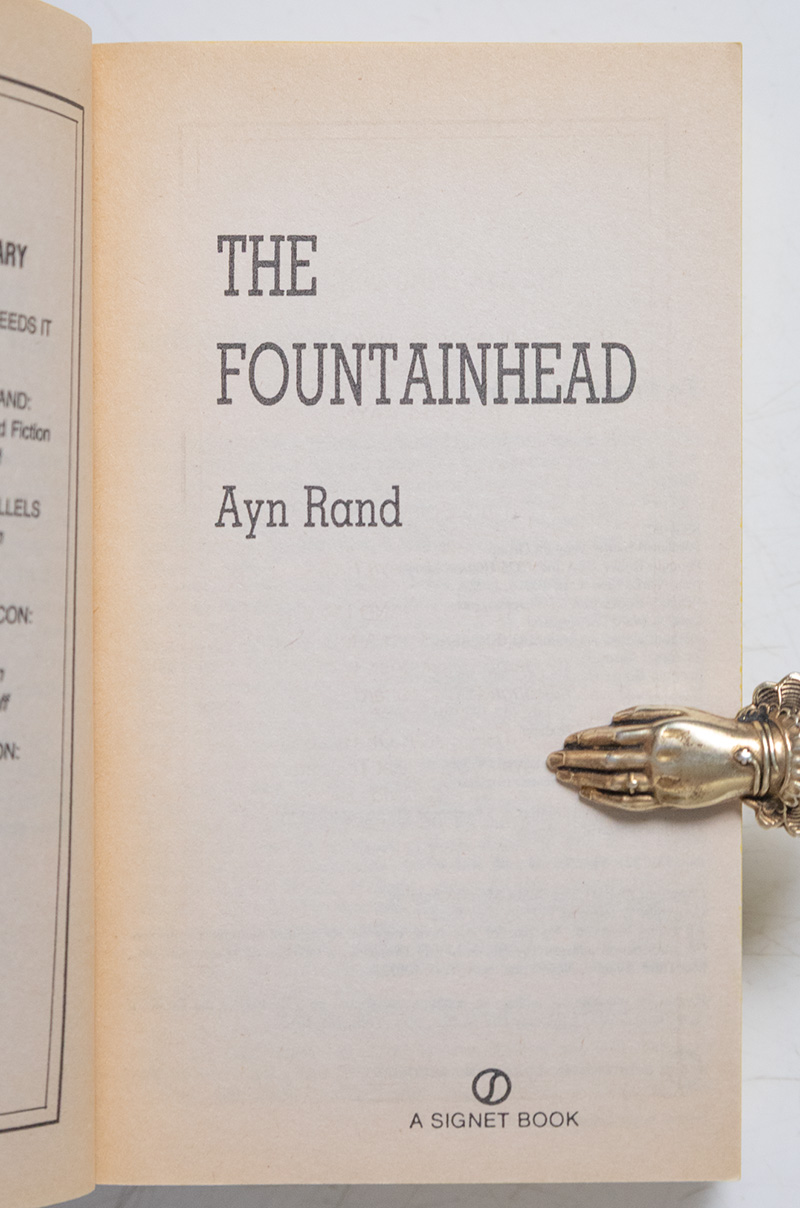 The Fountainhead.