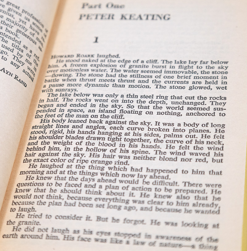 The Fountainhead.