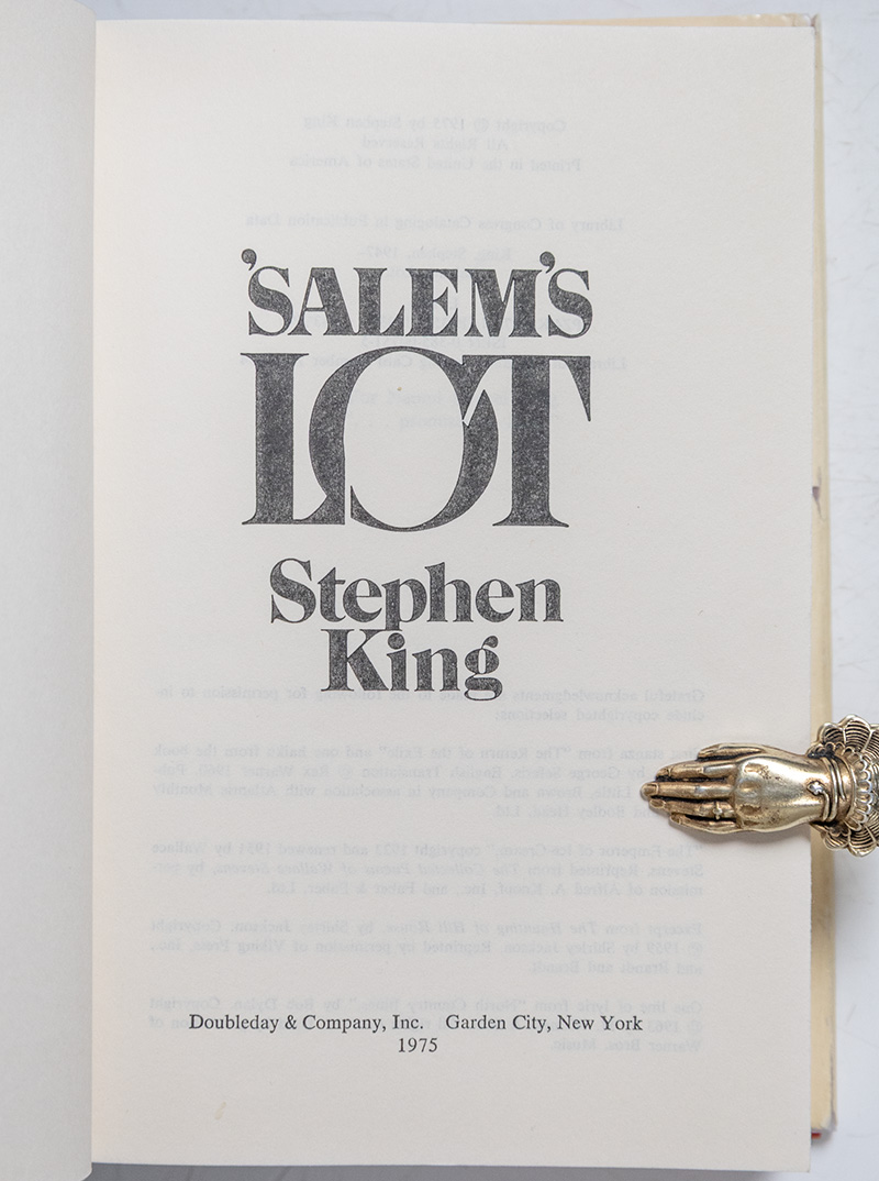 Salem's Lot.