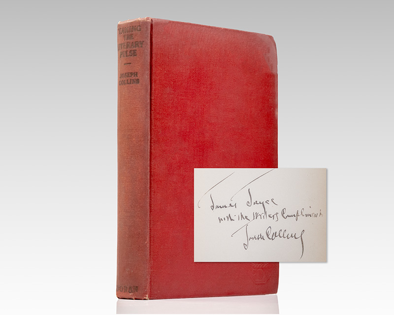 Taking the Literary Pulse: Psychological Studies of Life and Letters.