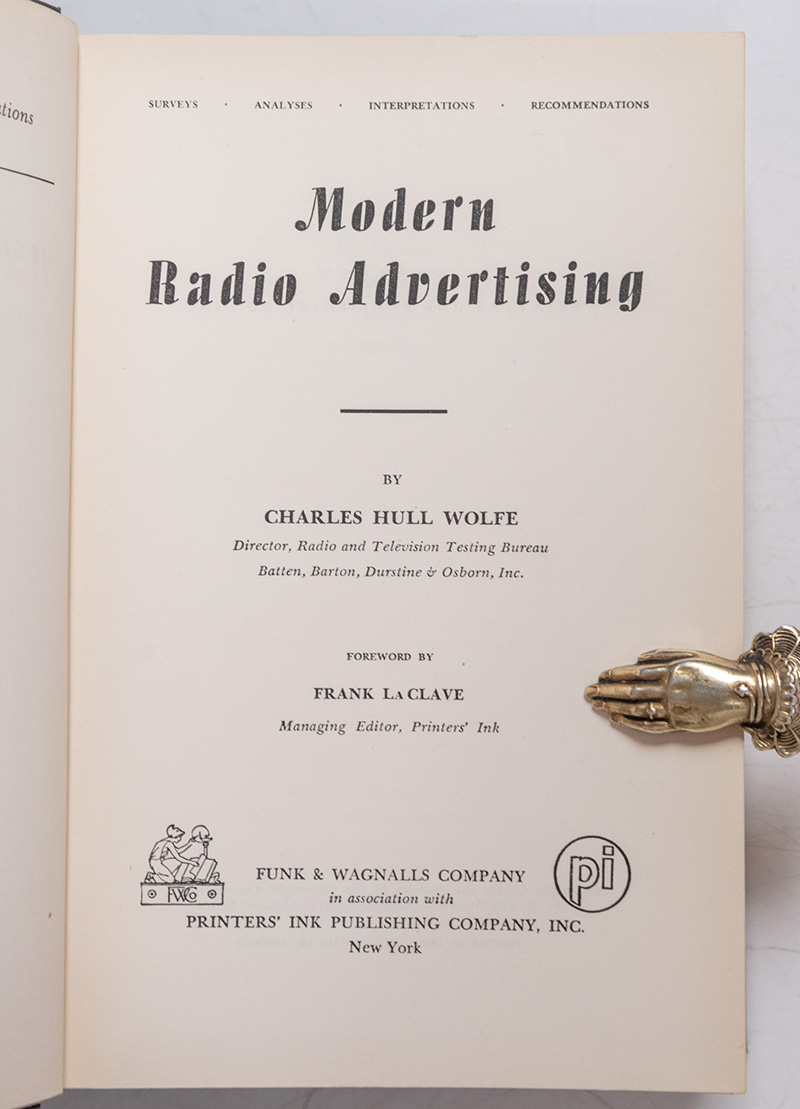 Modern Radio Advertising.