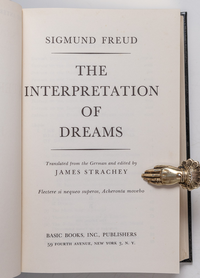 The Interpretation of Dreams.