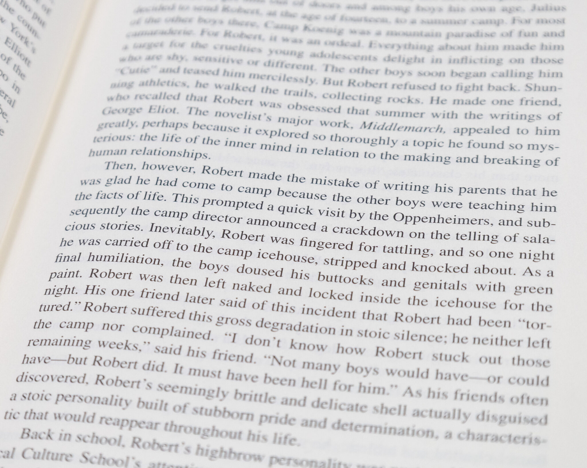 American Prometheus: The Triumph and Tragedy of J. Robert Oppenheimer.