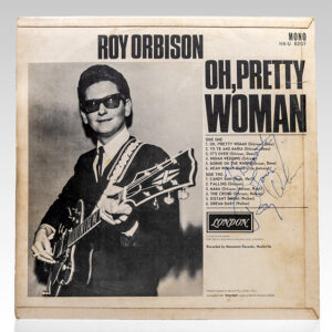 Roy Orbison Signed Oh, Pretty Woman Album.