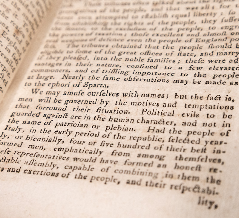 Observations Leading to a Fair Examination of the System of Government, Proposed by the Late Convention; and to Several Essential and Necessary Alterations in it. In a Number of Letters from the Federal Farmer to the Republican.