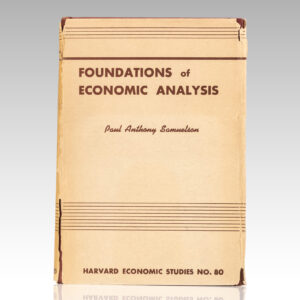 Foundations of Economic Analysis.