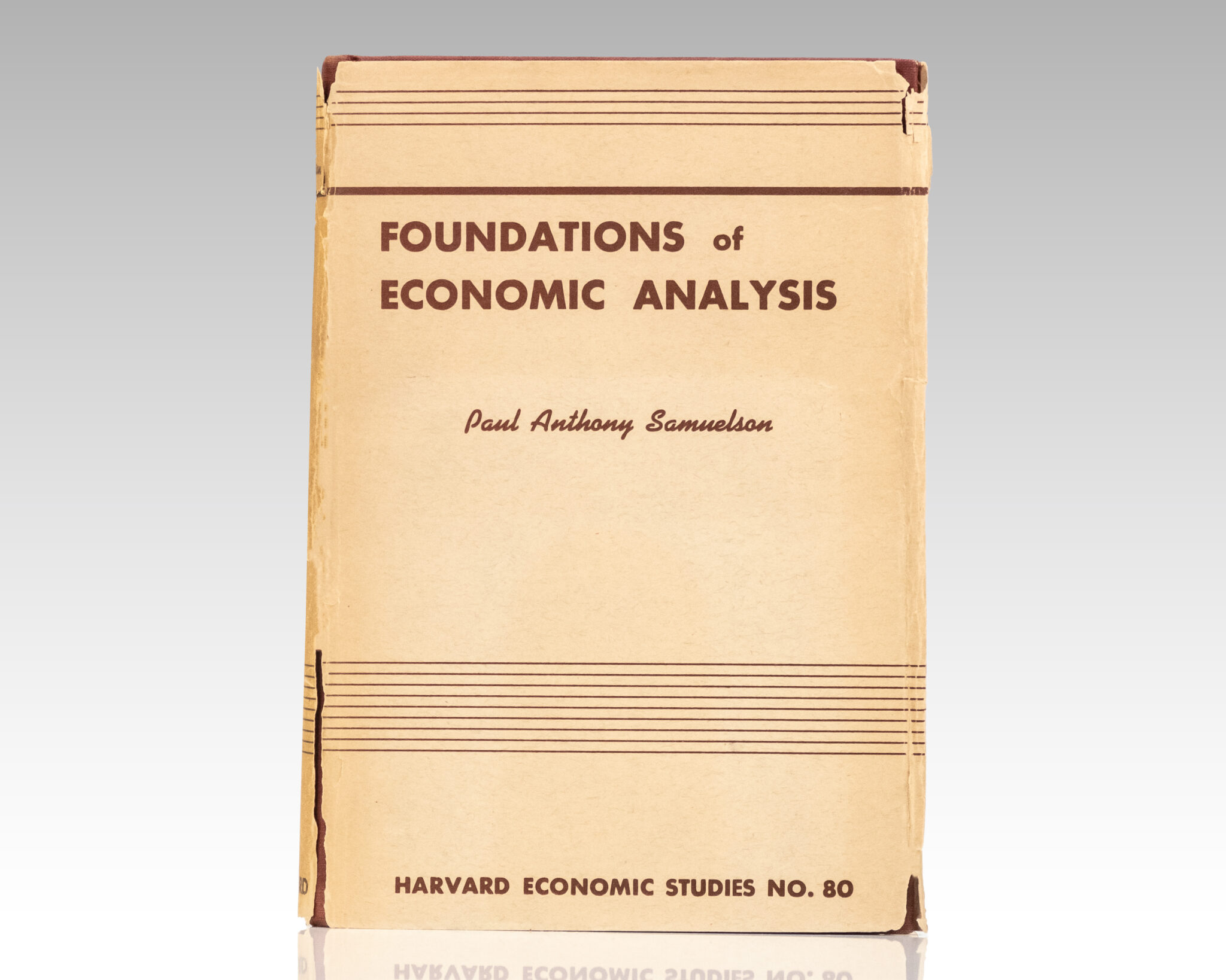 Foundations of Economic Analysis.