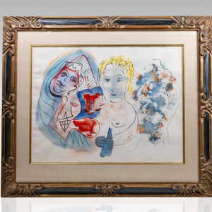 Henry Miller Original Watercolor Painting.