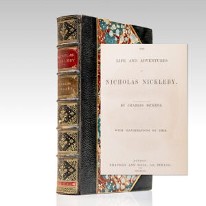 The Life and Adventures of Nicholas Nickleby.