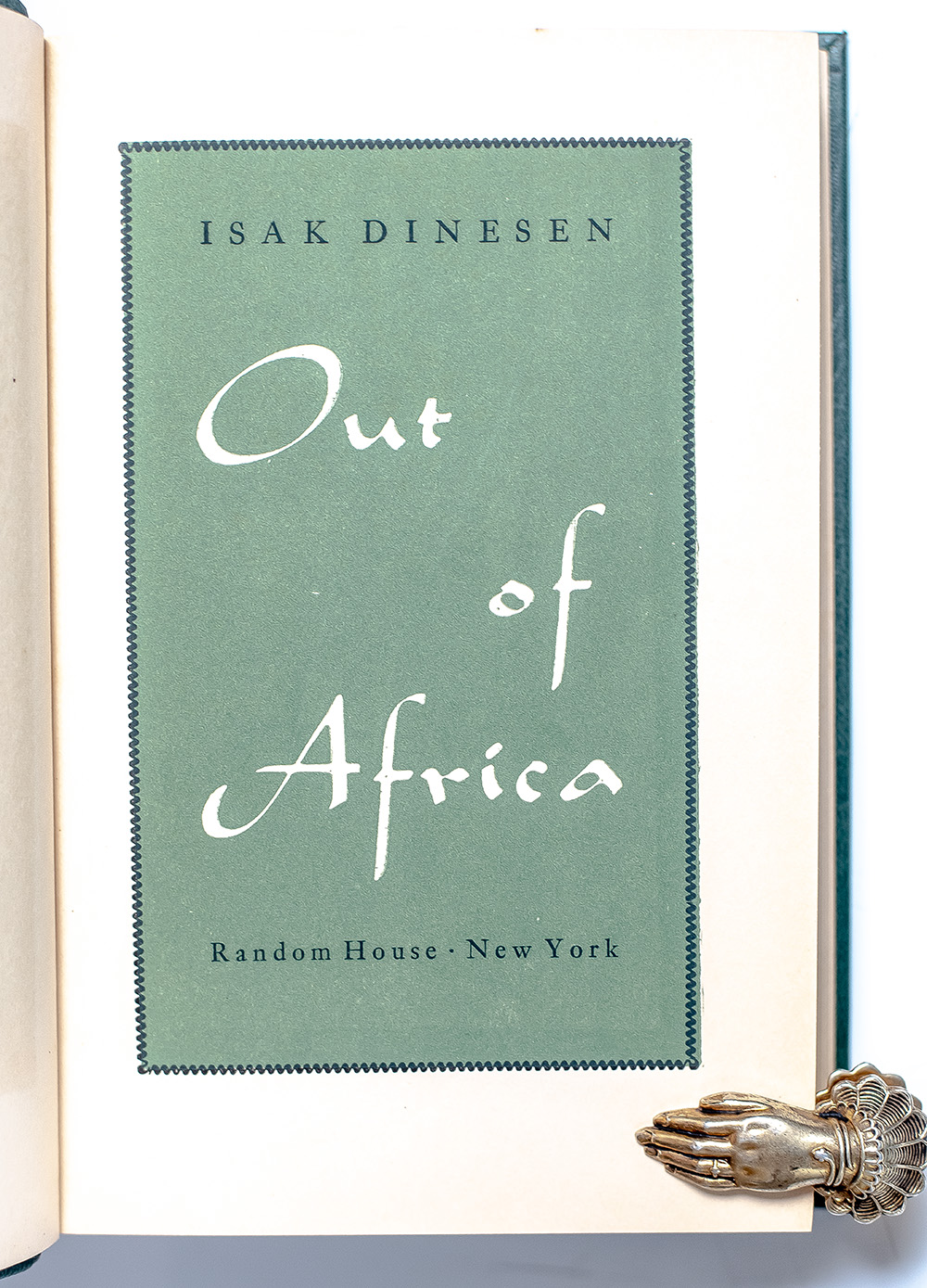 Out of Africa.