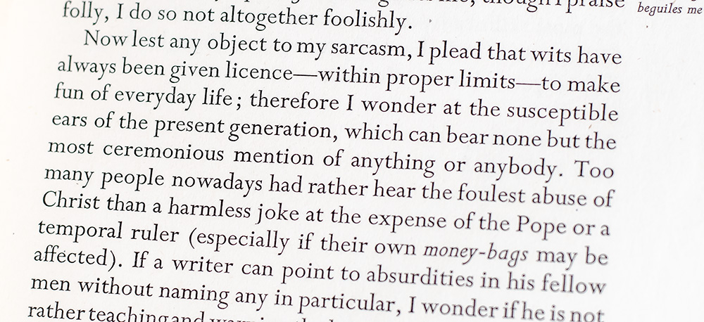 Moriae Encomium: Or, the Praise of Folly. Made in English from the Latin of Erasmus.