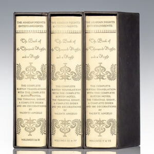 The Book of The Thousand Nights and a Night: A Plain and Literal Translation of the Arabian Nights Entertainments Made and Annotated by Richard Burton.