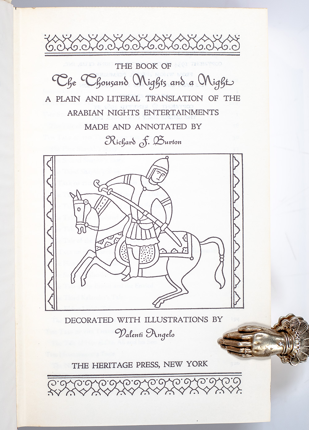 The Book of The Thousand Nights and a Night: A Plain and Literal Translation of the Arabian Nights Entertainments Made and Annotated by Richard Burton.