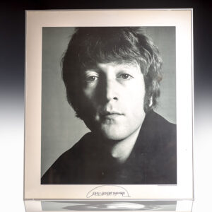 John Lennon: 1940-1980. [Richard Avedon Signed Portrait of John Lennon].
