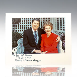 Ronald Reagan Signed Photograph.