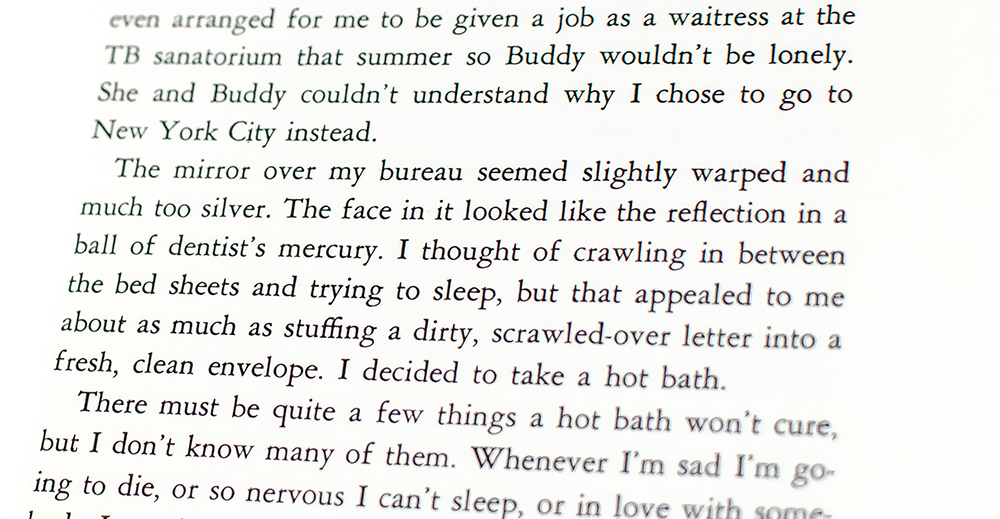 The Bell Jar.