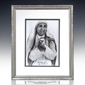Mother Teresa Signed Photograph.
