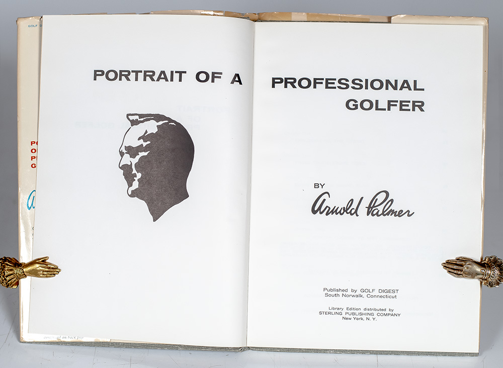 Portrait Of A Professional Golfer.