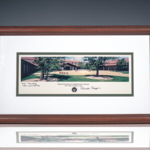 Ronald Reagan Signed Photograph.