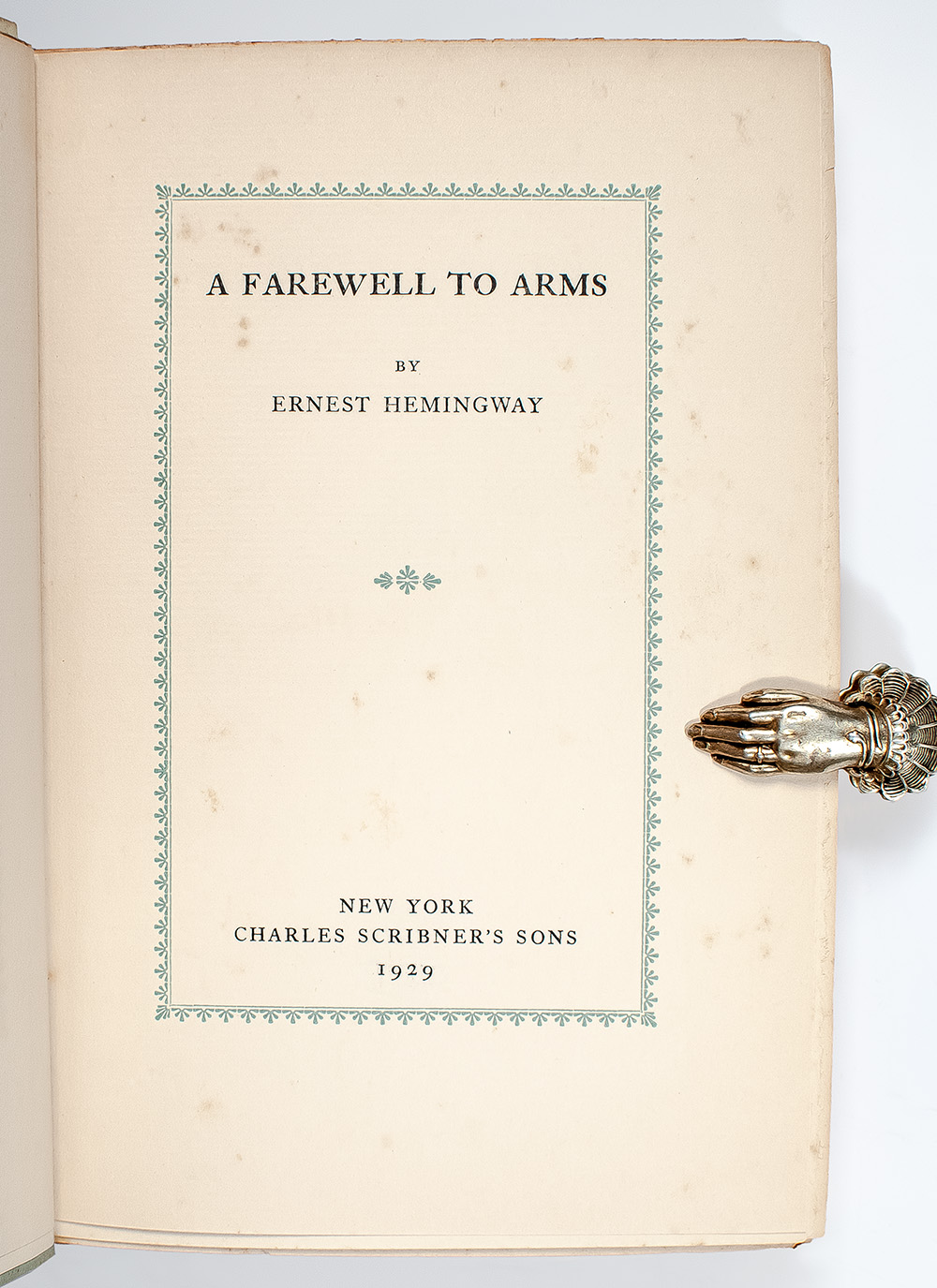 A Farewell To Arms.