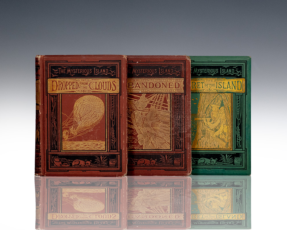 The Mysterious Island Trilogy: Dropped From the Clouds, Abandoned, and The Secret of the Island.