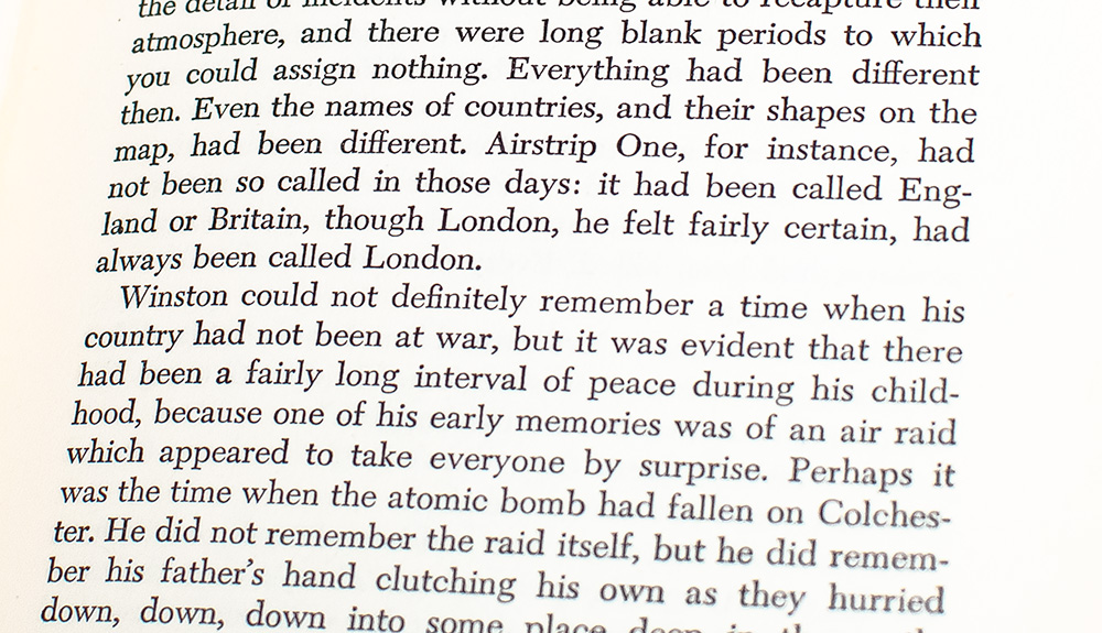 Nineteen Eighty-Four.