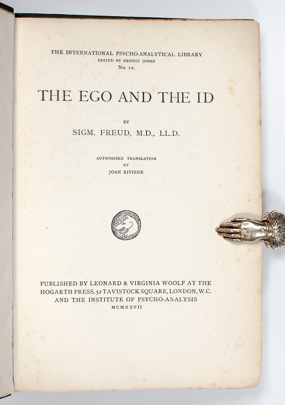 The Ego and the Id.